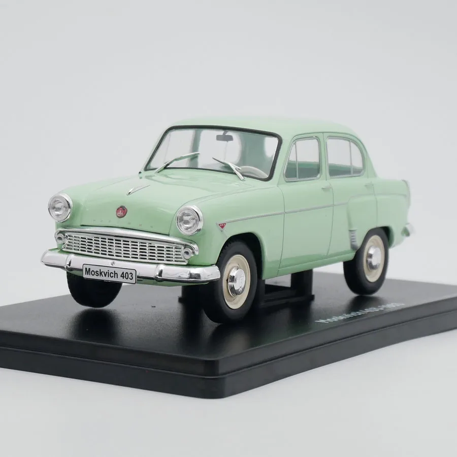 Литой в масштабе 1:24 москвич 403 1963 мусковит советский автомобиль модель из сплава металлическая Игрушечная машина коллекционный подарок