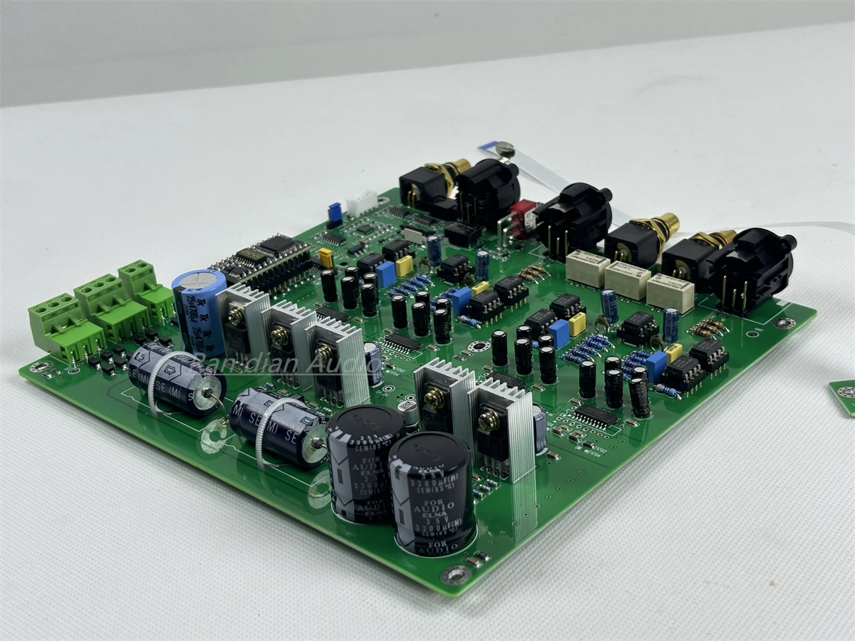 Высококачественный балансный ЦАП PCM1702*4 Bluetooth, USB, коаксиальный, AES+CS8422+SM5847+SM5842APT+DF1706+DF1704+NOS