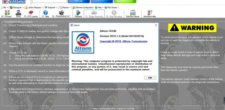 Файлы данных Allison Doc Full Gen 5, 2019, с программированием, диагностическое программное обеспечение для передачи Allison + с кейгеном + бесплатная установка помощи (art.: 3920cafad20e1) - 3920cafad20e1