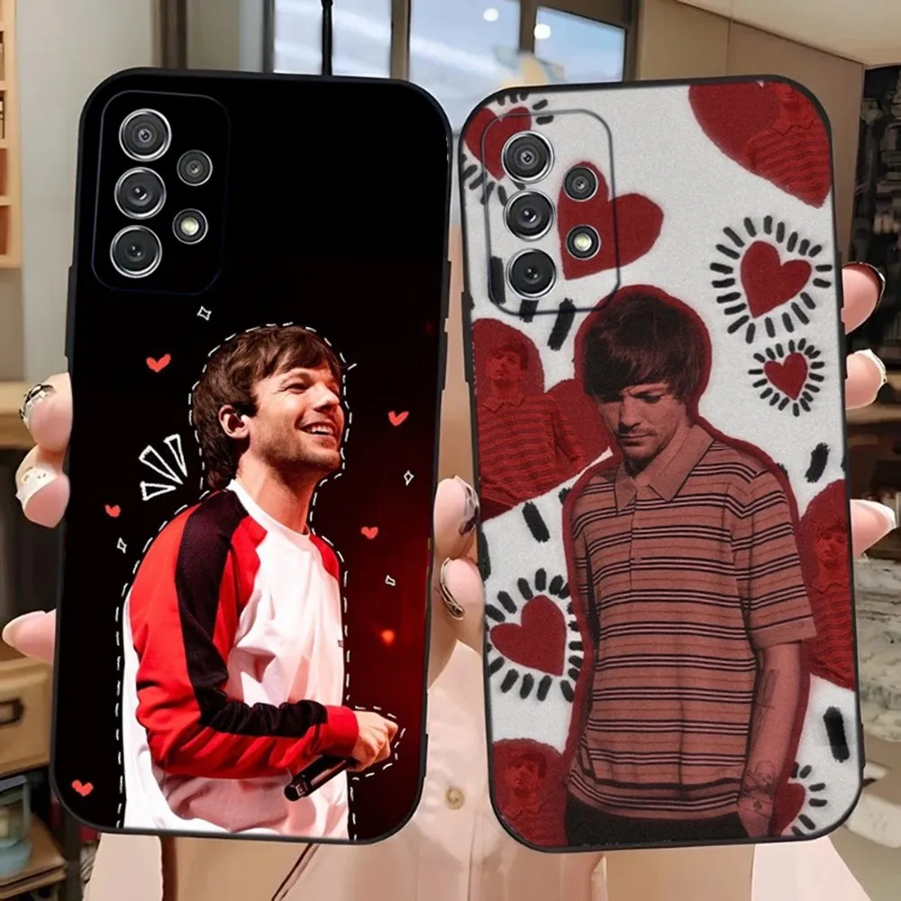 Чехол для телефона L-Louis T-TomlinsonS для Samsung Galaxy A13, A21s, A22, A31, A32, A52, A53, A71, A80, A91 Мягкий черный чехол для телефона