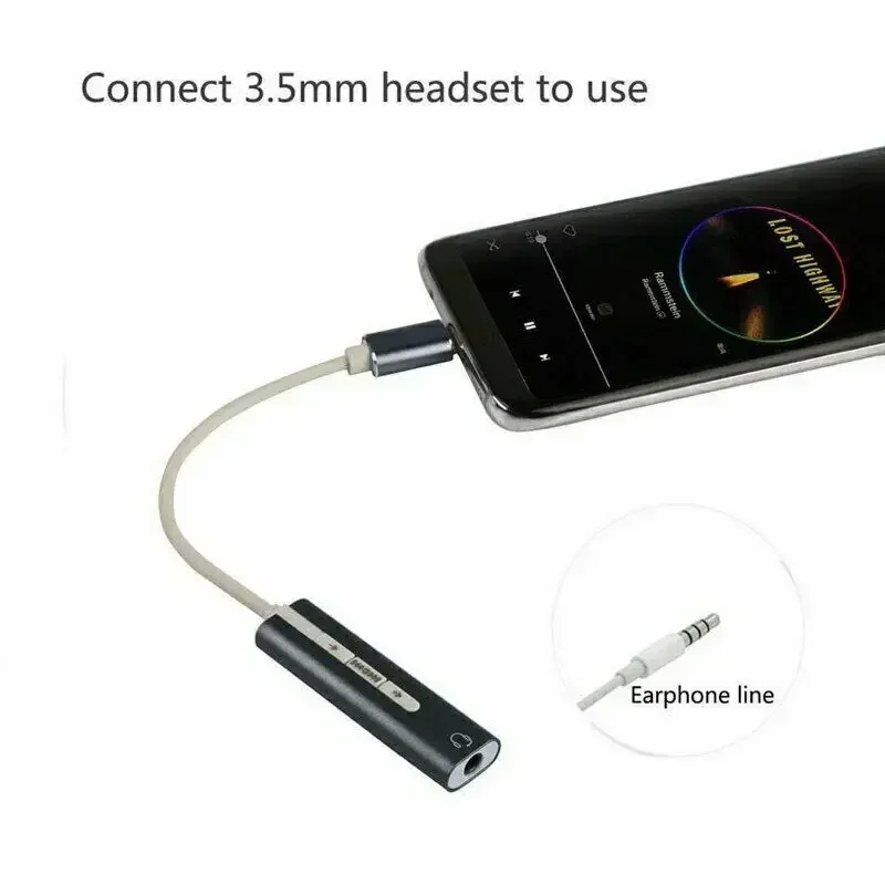 7.1 CH Внешняя звуковая карта Type-C для Macbook Интерфейс USB-C Аудиоразъем 3,5 мм AUX Наушники Микрофонный адаптер HIFI Стерео Звуковая карта (art.: 3920ccd8570eb) - 3920ccd8570eb