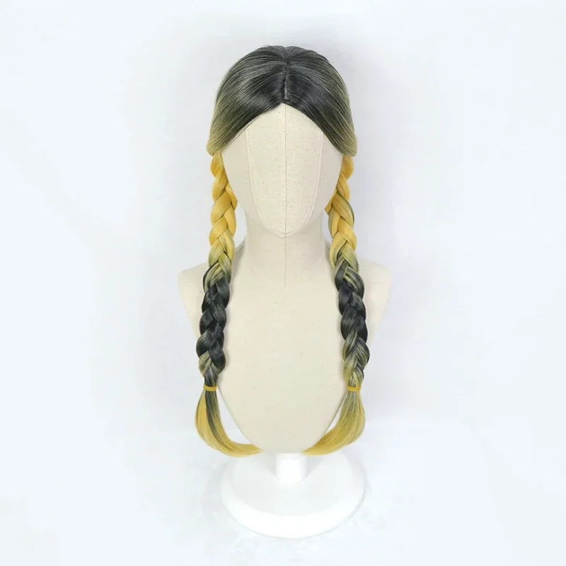 Фото Токио Мстители Haitani Ran Braids Длинный парик Косплей Костюм Термостойкие синтетические волосы Tenjiku Rokuhara Tandai Женские парики №2