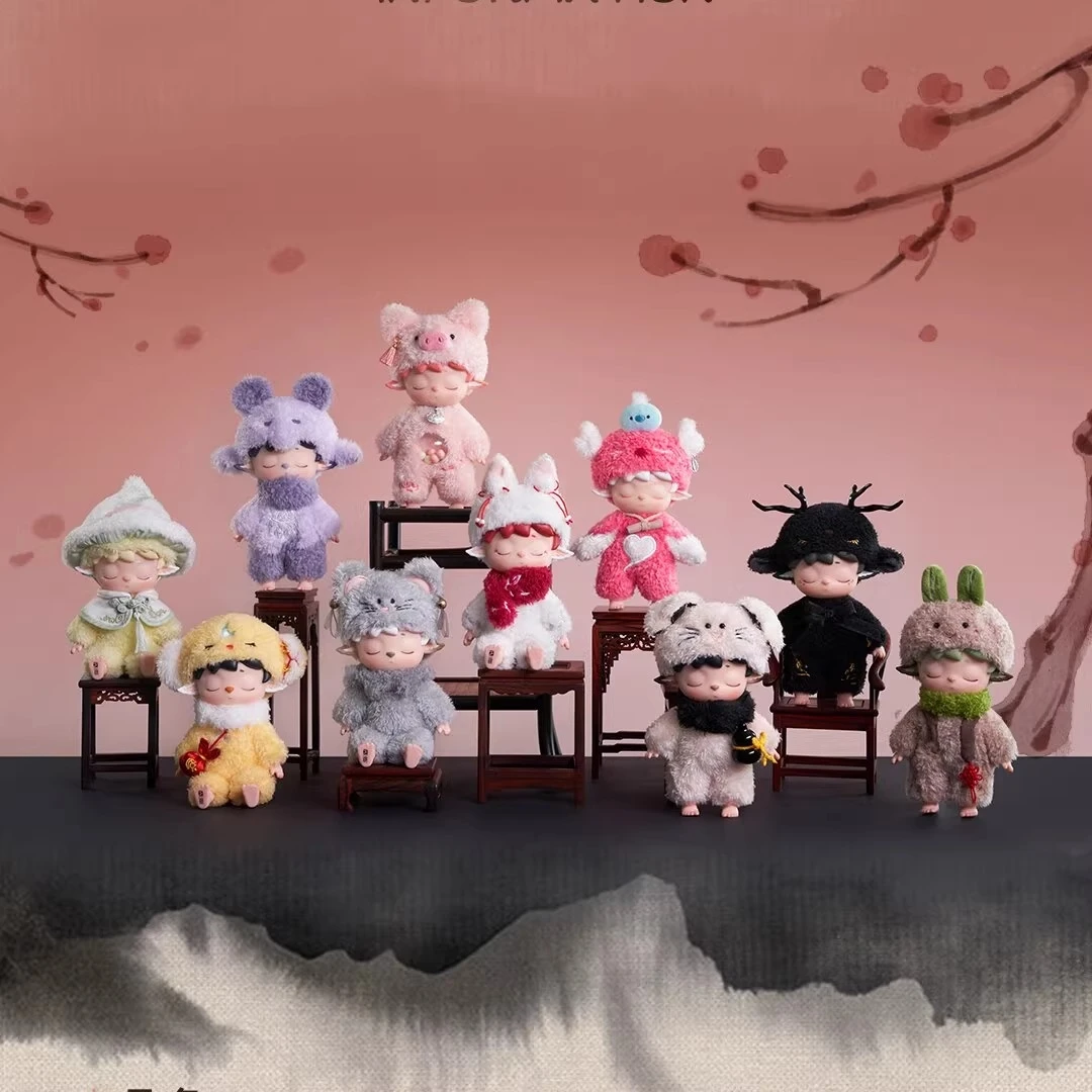 Heyone Mimi Little Monster Series виниловая плюшевая слепая коробка Коллекционная милая фигурка орнамент аниме модель Kawaii подарок на день рождения для девочек