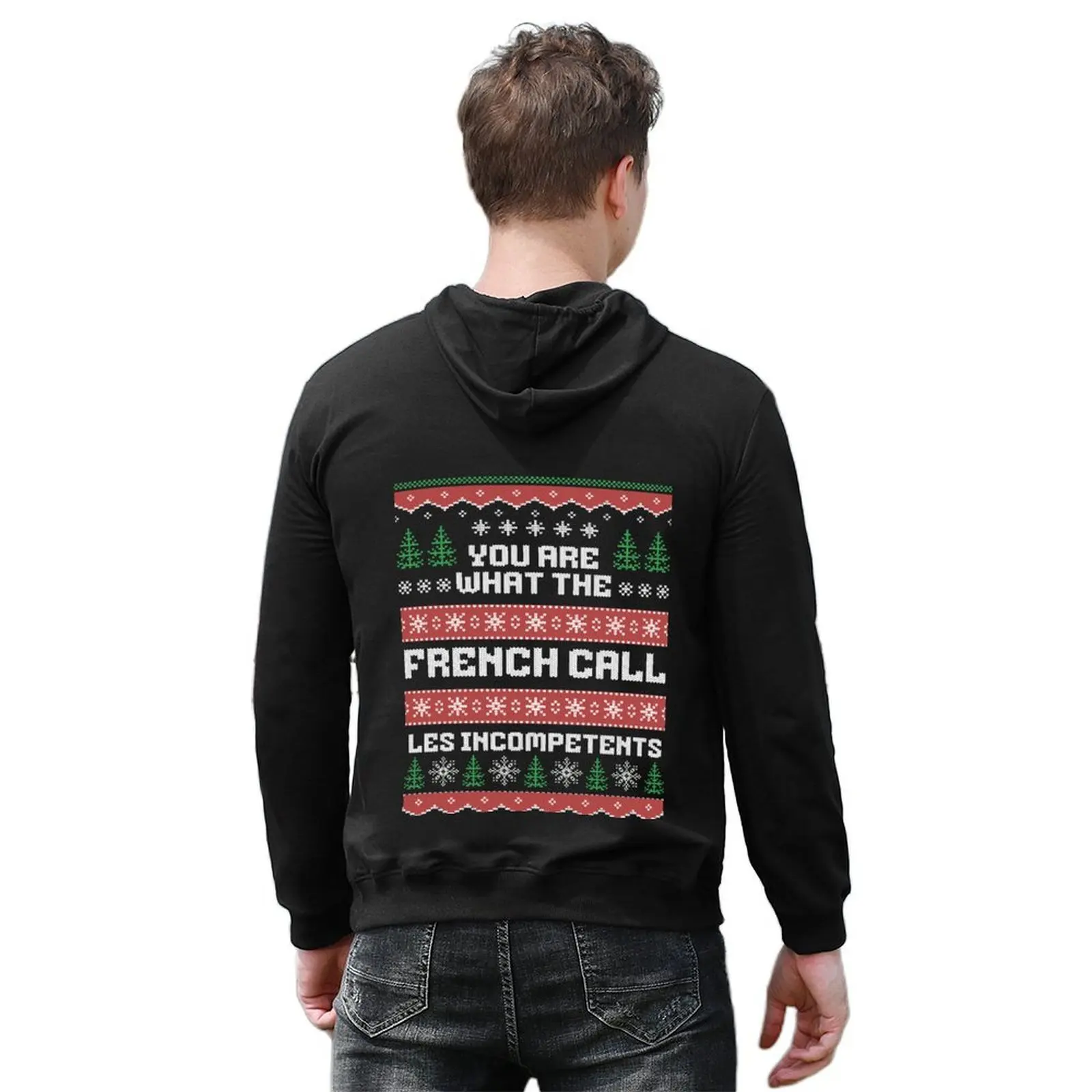 You are what the French call Les incompetents - Home Alone Толстовка в японском стиле для мужчин осенняя куртка мужская толстовка с капюшоном в стиле аниме (art.: 3920d2297f732) - 3920d2297f732