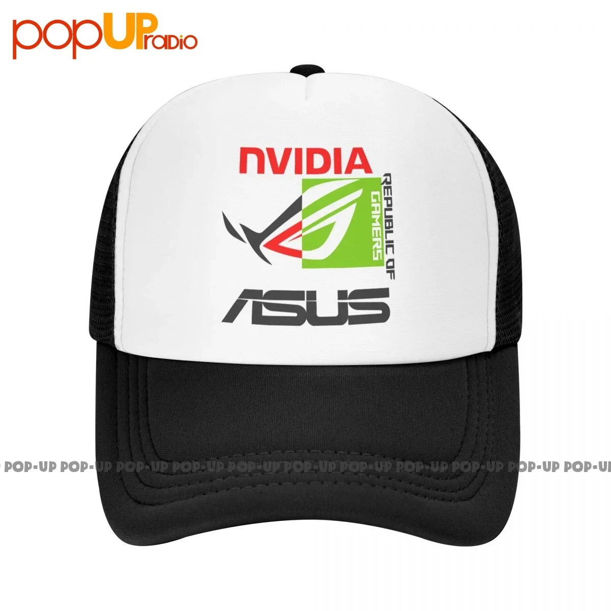 Бейсбольная кепка Nvidia X Asus Rog (Республика геймеров) для ПК, кепки-тракеры, дышащая Солнцезащитная Новинка, лучшее качество, ретро