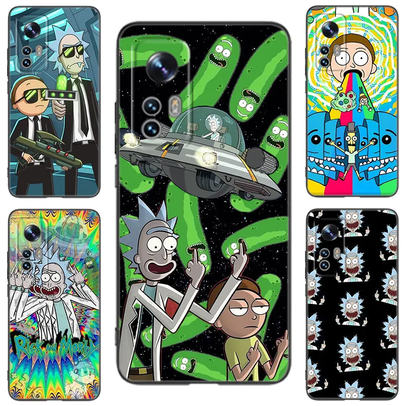 Забавный черный чехол для телефона R-Ricks Boy для Xiaomi 10 11 13 12 Lite NE 9T 10T 11T 12T 12S 13T 14 Pro 9 SE 10i 11i 12X Civi 2 3 4
