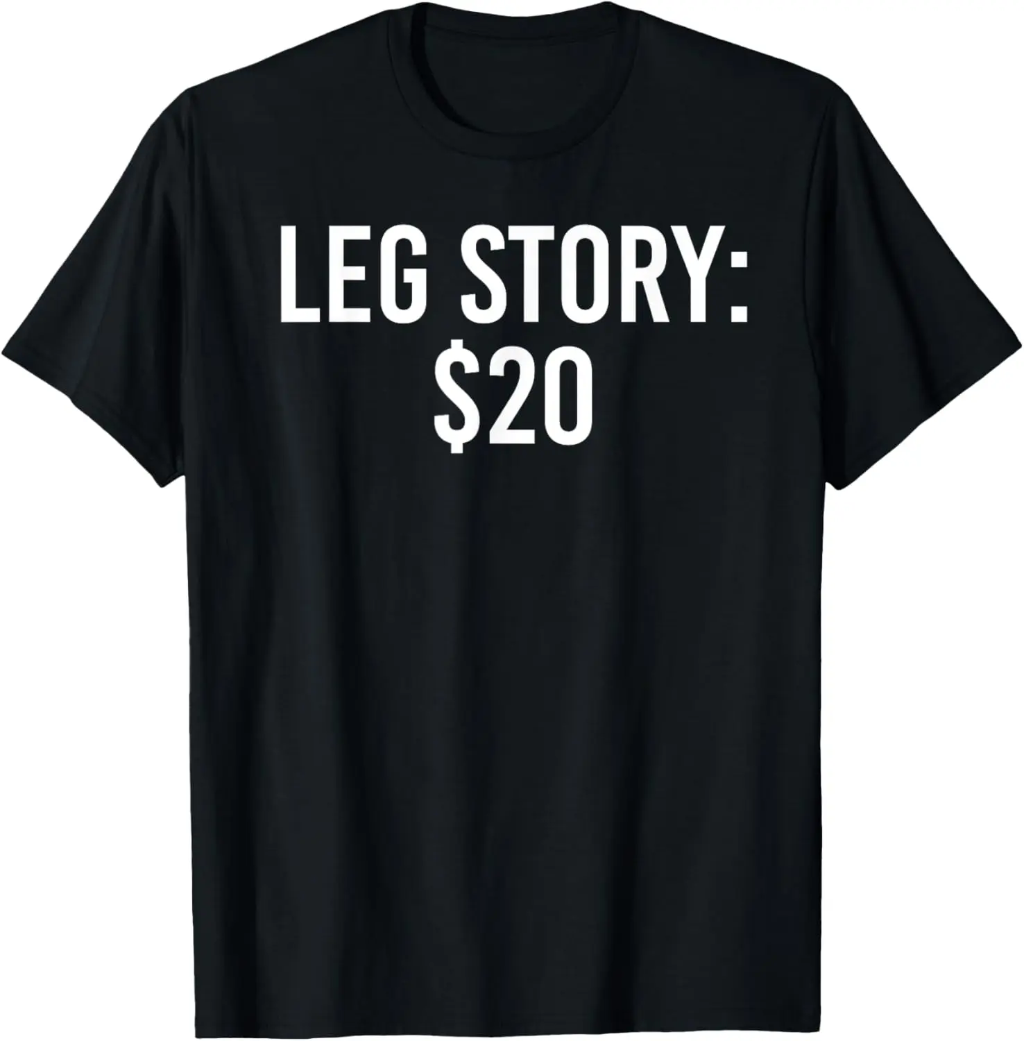 LEG STORY $20 Забавная идея подарка со сломанными ногами Женская футболка с травмированными костями