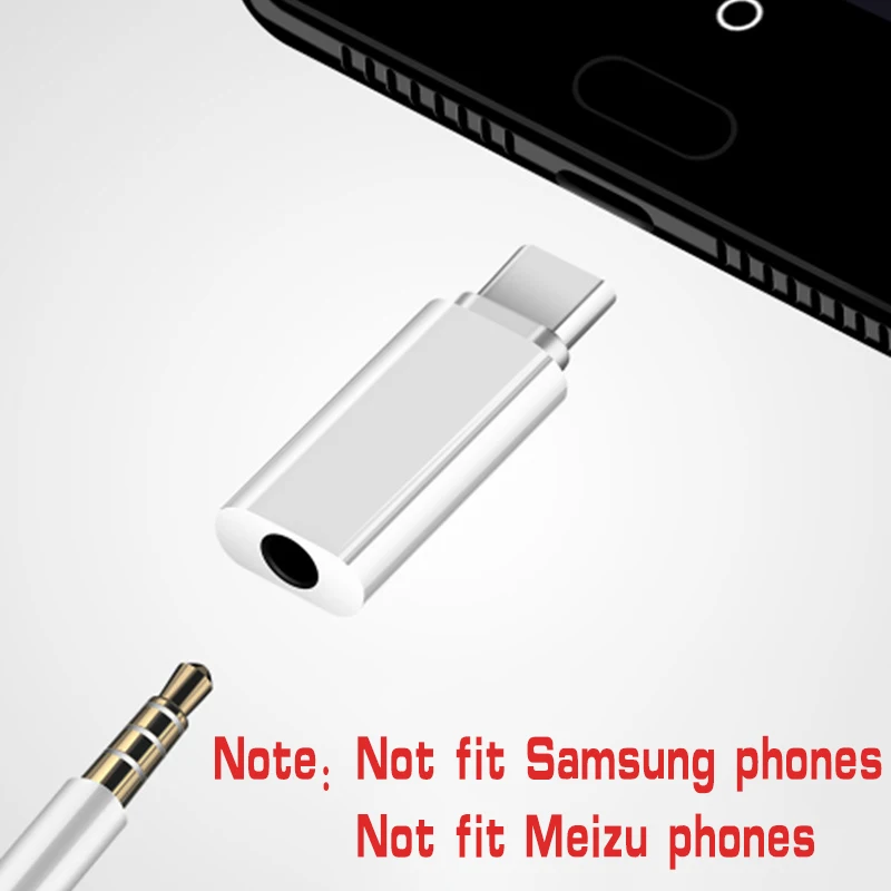 Фото Адаптер для наушников типа C с USB C на разъем 3,5 мм №2