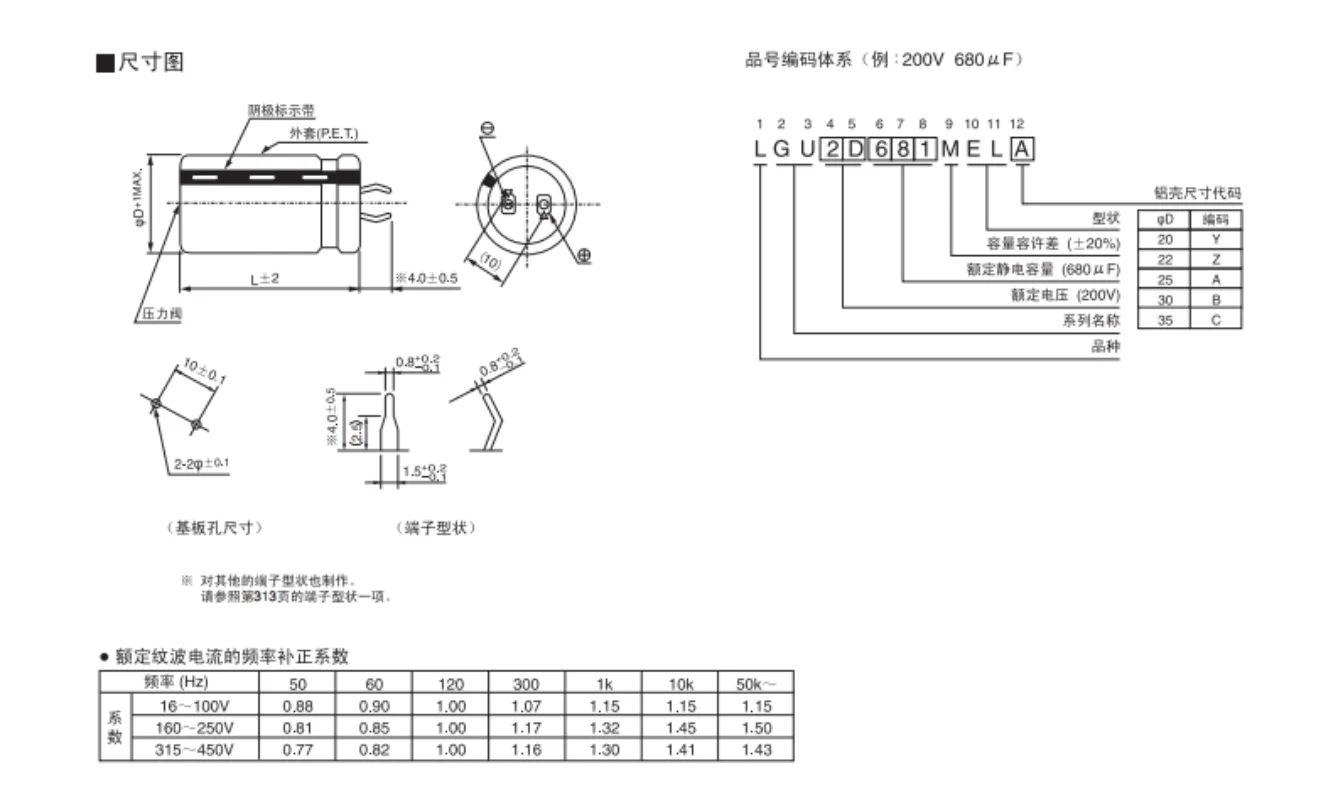 (1 шт.) 420V390UF 35X40 Nijikang электролитический конденсатор заменяет 450V 400V 390UF 35*40 оригинал (art.: 3920c0800635a) - 3920c0800635a