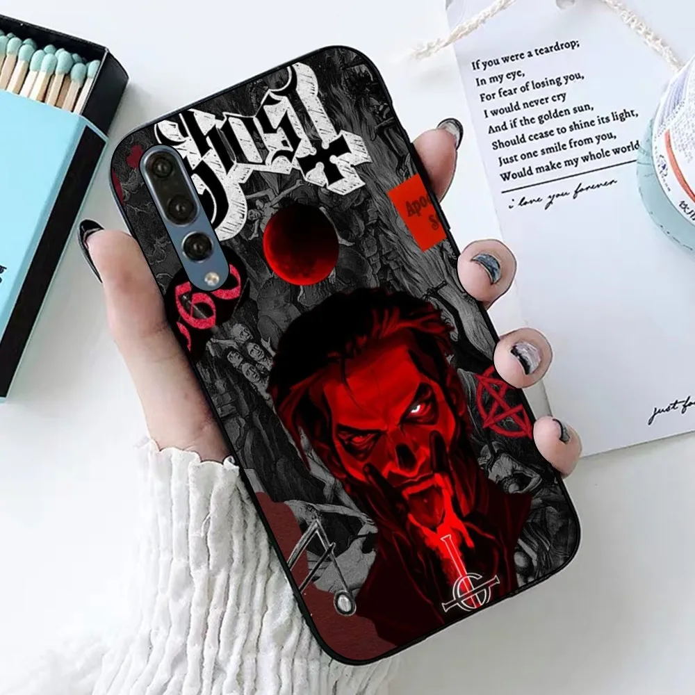 Фото Чехол для телефона Band-Ghosts для Huawei P 8, 9, 10, 20, 30, 40, 50 Pro Lite Psmart Honor 10 lite 70 Mate 20 lite №5