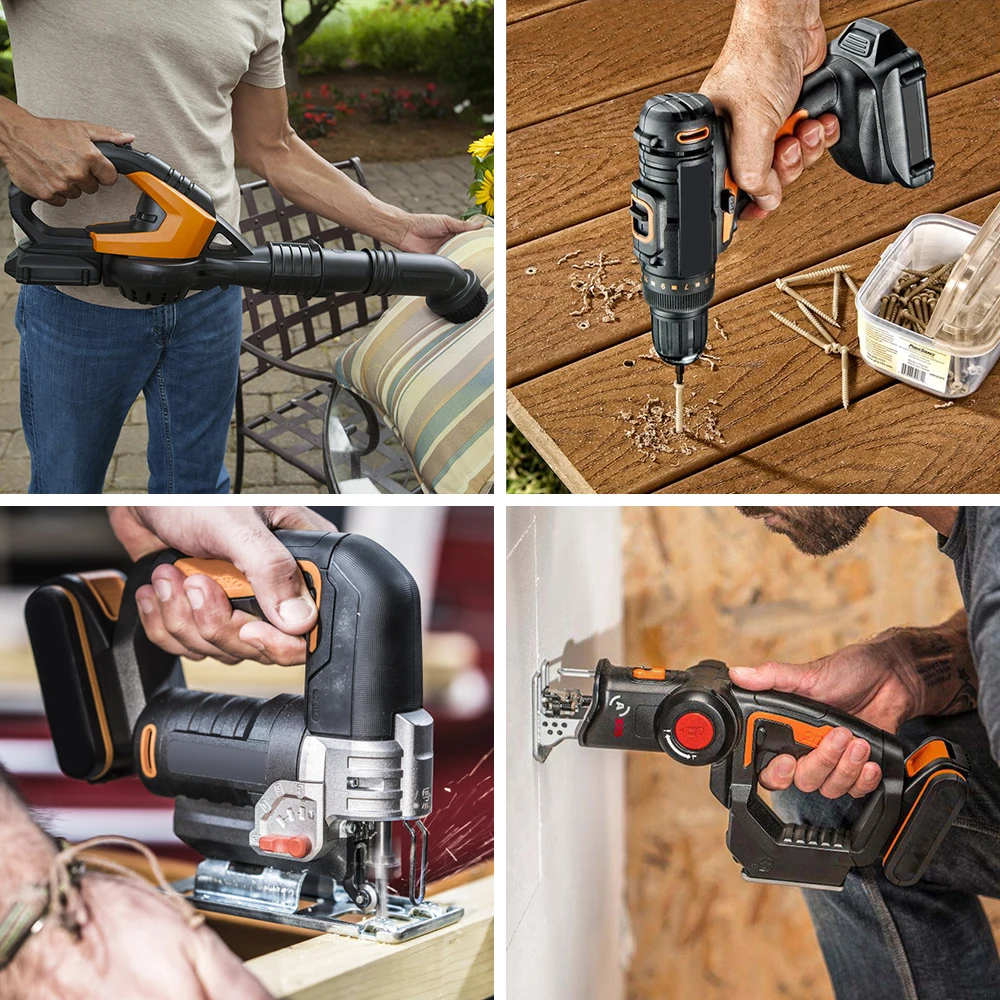 Для WORX WA3520 аккумулятор 6500 мАч 20 В литий-ионный сменный аккумулятор для WA3525 WA3575 WG151S WG155S WG251S WG255S WG540S WG545S WG890 (art.: 3920caf453e07) - 3920caf453e07