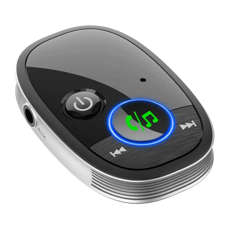 Фото Автомобильный Bluetooth-аудиоприемник, автомобильный Bluetooth-адаптер громкой связи, аудиоприемник, автомобильные аксессуары, многофункциональный универсальный №4