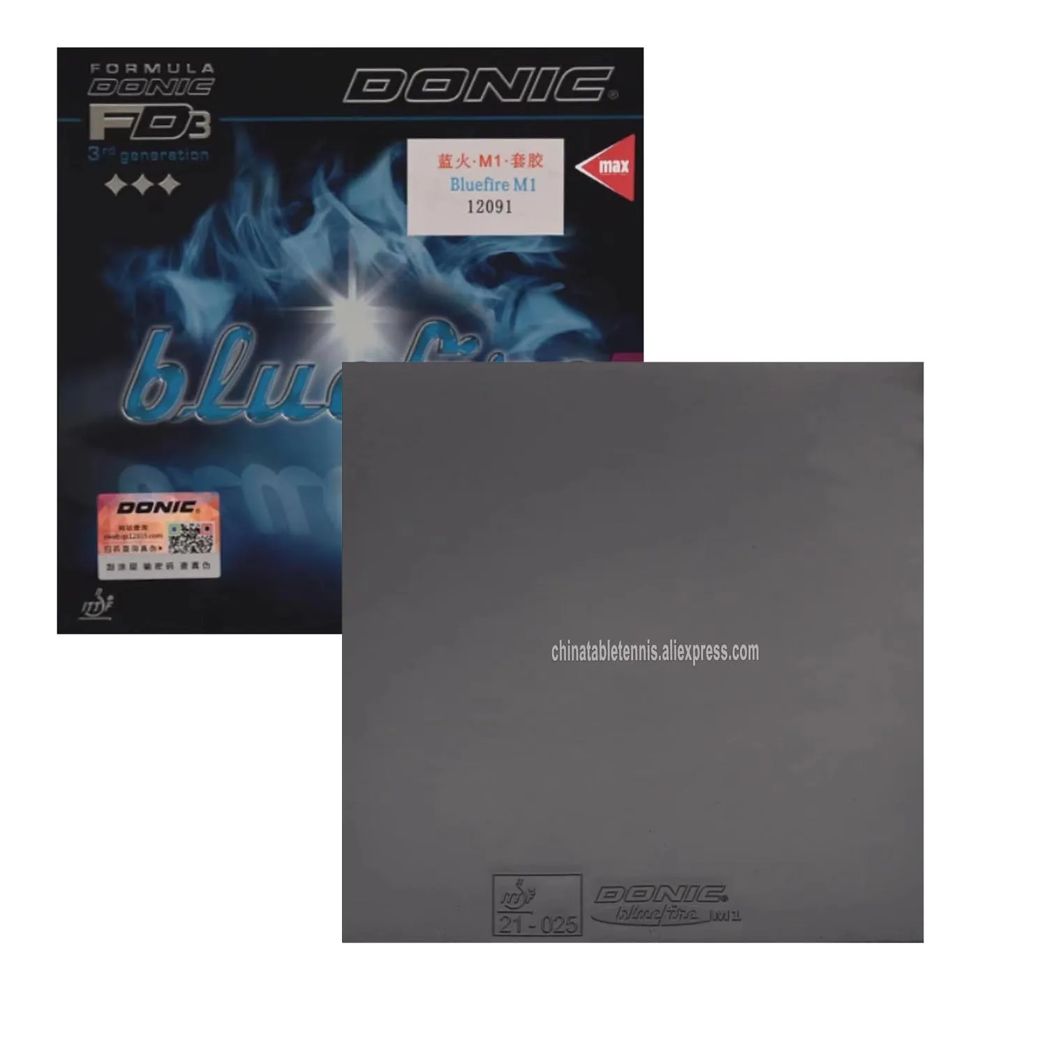 Donic Blue Fire M1 Bluefire M1 Pips-in Резиновые шипы для настольного тенниса в резине для пинг-понга с синей губкой