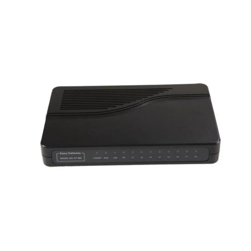 Оригинальный 4-портовый шлюз FXS HT842T Аналоговый адаптер VoIP Аналоговый 4 шлюза VoIP FXS