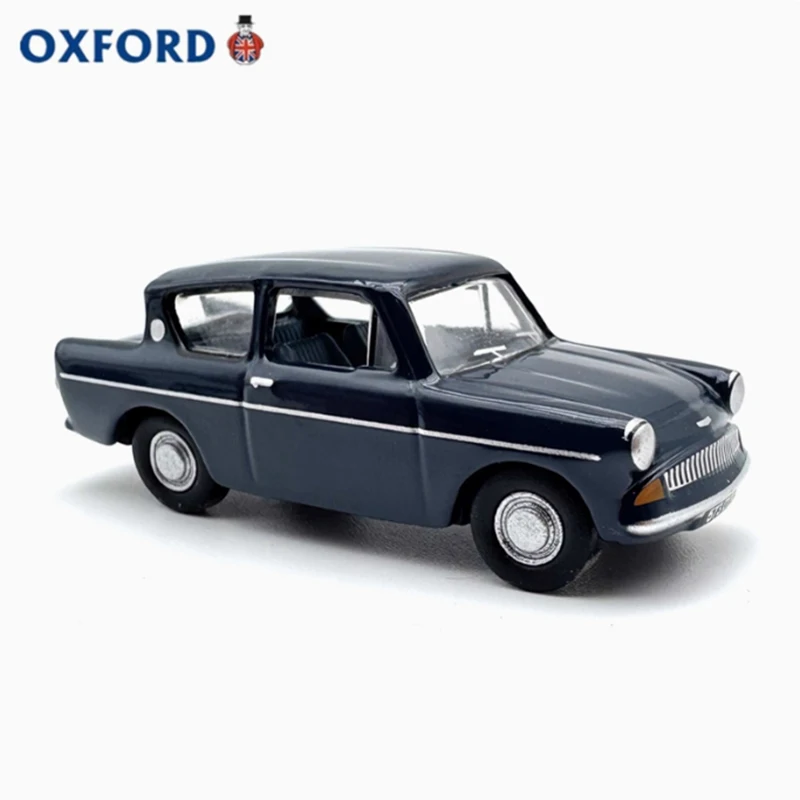 Фото Оксфорд литой под давлением масштаб 1/76, Ford-anglia Ambassador, модель автомобиля из сплава, классическая коллекция для взрослых, игрушка в подарок №5