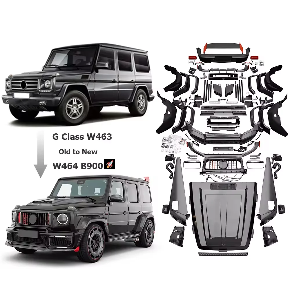 Лидер продаж G Class W463 G63 Обновление до W464 W463A Новый BA B900 KO Style Old to New Body Kit