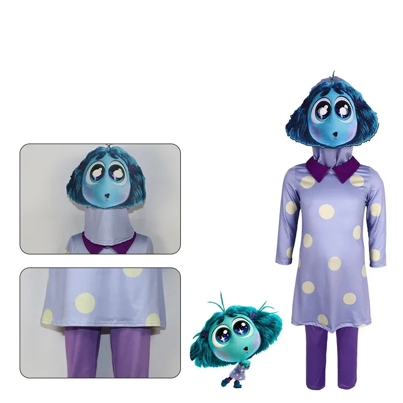 Inside Out Косплей Костюм Cetu Аниме Персонаж АНГЕР DISGUST JOY FEAR Хэллоуин Косплей Костюм Подарок Для Детей Праздничные Подарки (art.: 3920d02f9ad0a) - 3920d02f9ad0a