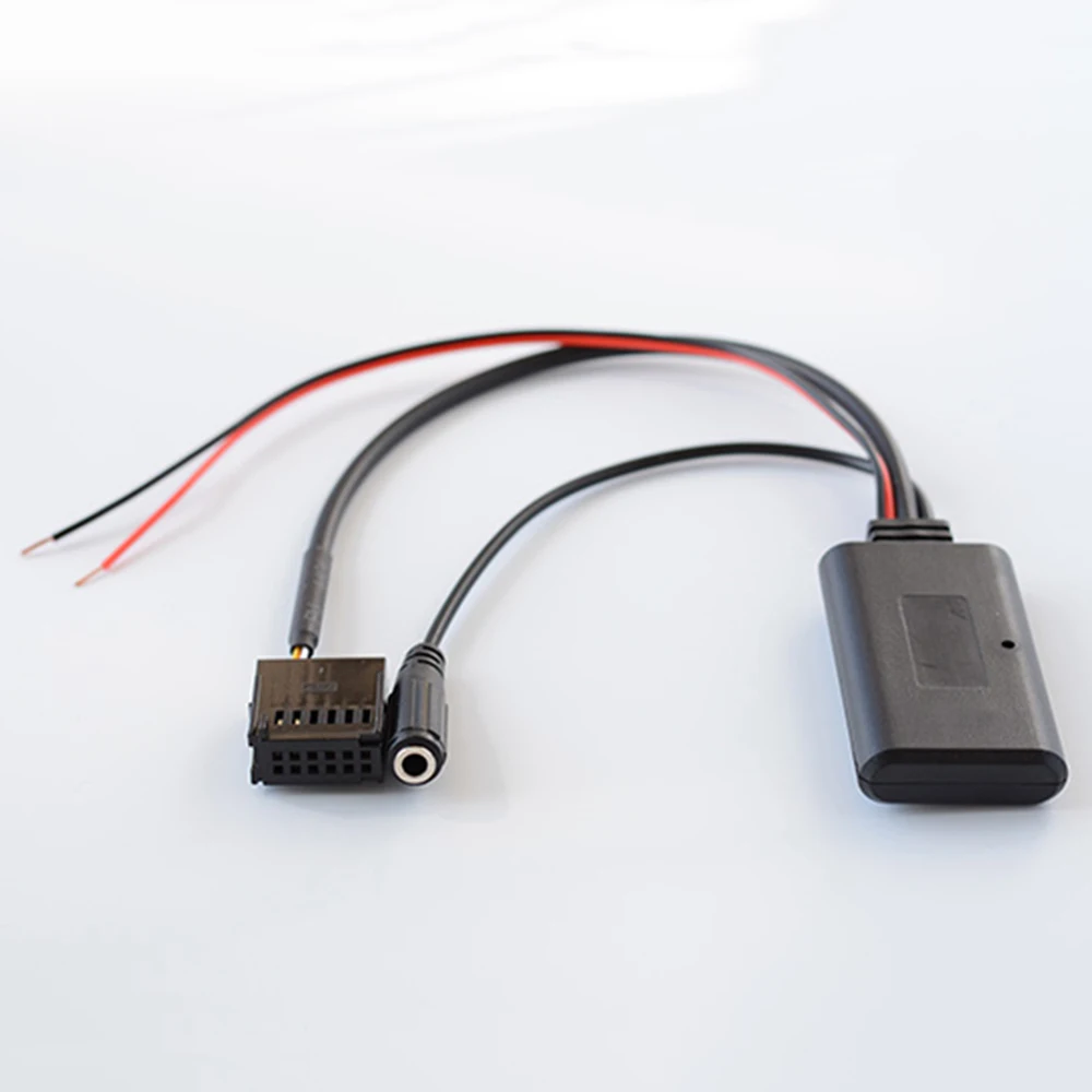 Фото 1 шт. автомобильный вспомогательный кабель-адаптер JieRui-BT 5908 Bluetooth 5,0 аудио AUX + микрофон 1,5 м для Ford Focus 5-12 В №5