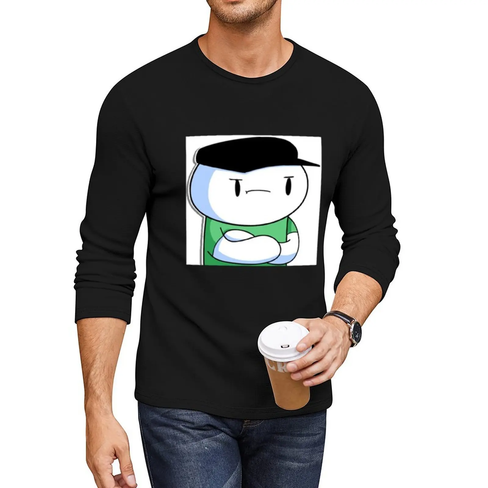 Theodd1sout наклейка длинная футболка толстовки футболки на заказ черная футболка футболка с графикой мужские рубашки с графикой