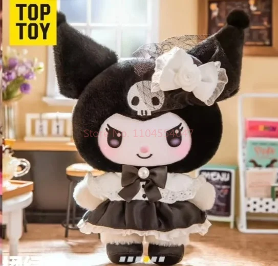Фото Sanrio Genuine Sisters Outfit Series Kuromi Melody, аниме-фигурка, глухая коробка, загадочная индивидуальная виниловая кукла, декор для коллекционеров №4