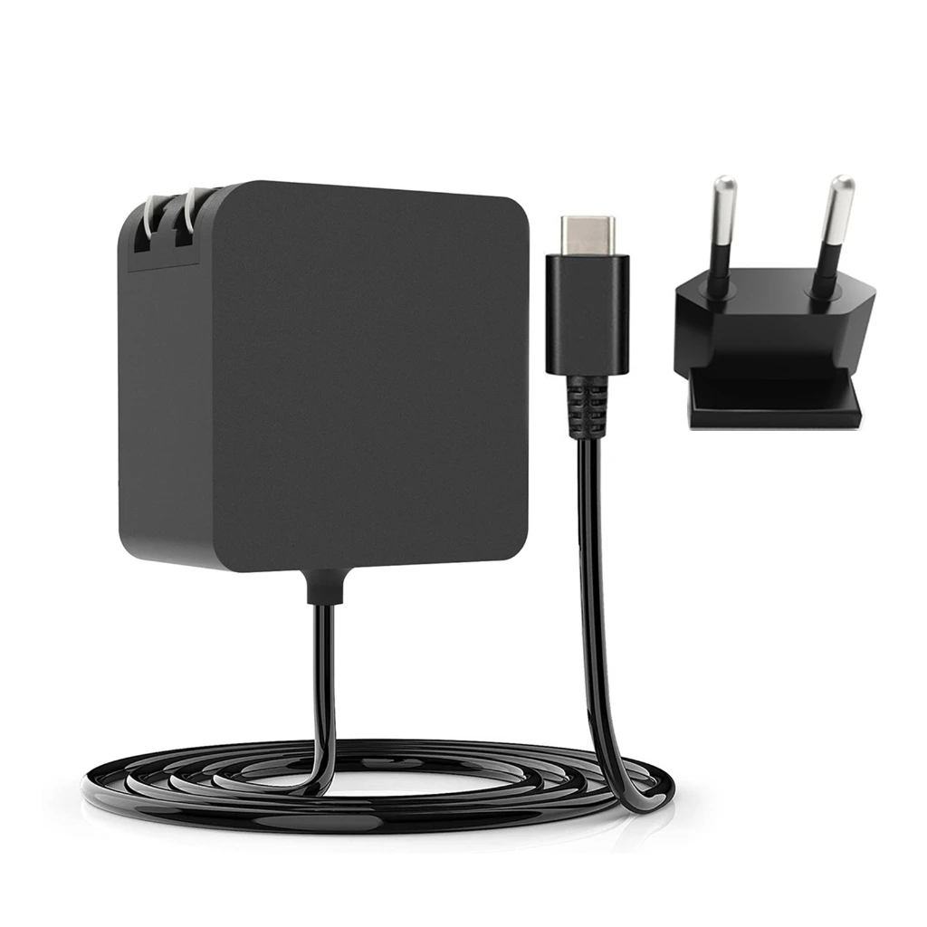 Зарядные устройства USB-C мощностью 45 Вт для быстрого зарядного устройства Steamdeck Type-C PD3.0 Адаптер USB-C Настенные зарядные устройства Источник питания для игр