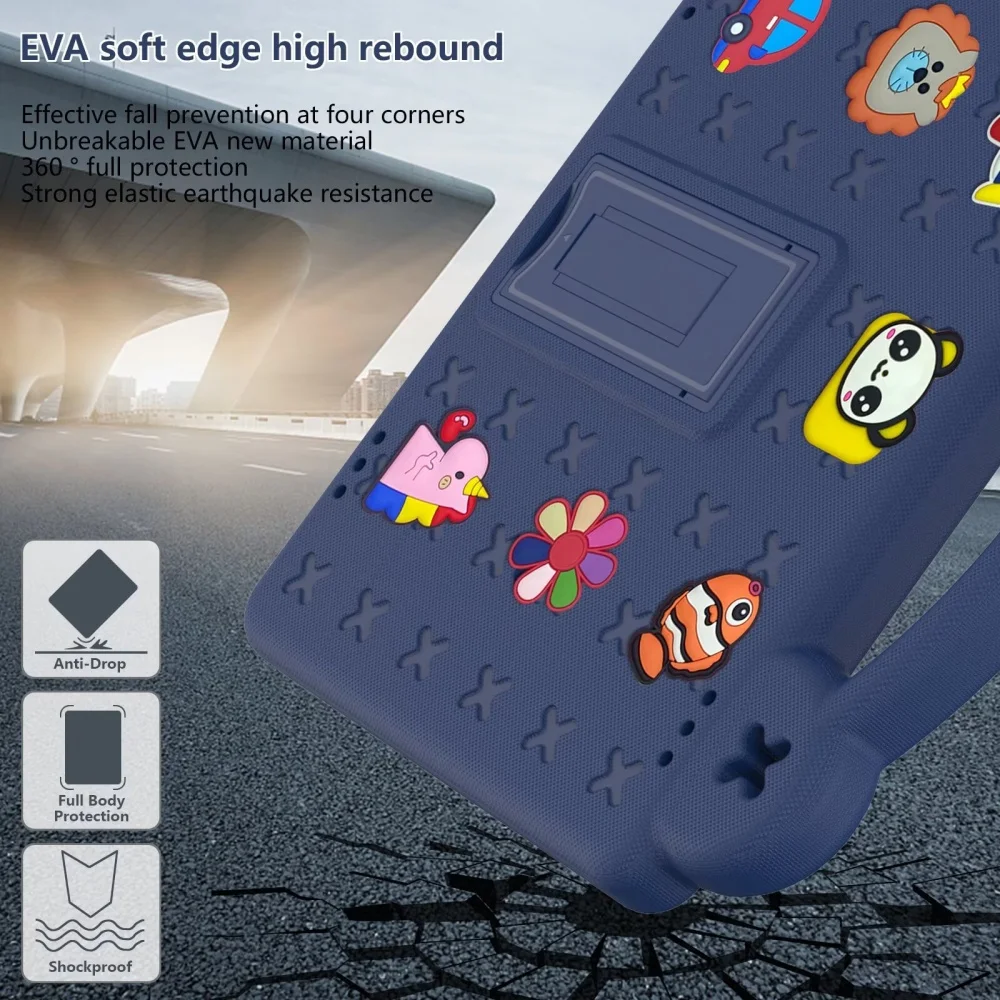 Детский чехол из ЭВА для Huawei Honor Pad 9 MatePad SE 10,4 10,1 Pro 12,6 T10s Bear Stand Cover для MediaPad T5 10,1 M6 8,4 M5 Lite Cas (art.: 3920d1d32c0a2) - 3920d1d32c0a2