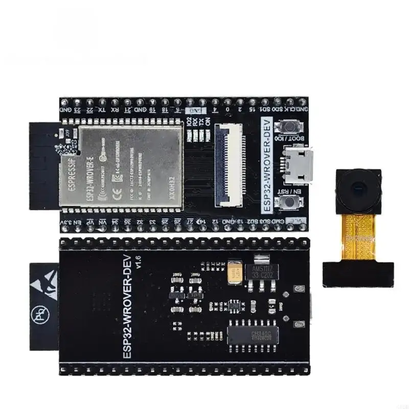 Фото G8DB ESP32 WROVER DEV Макетная плата + комплект камеры, идеально подходящий для технических энтузиастов №2