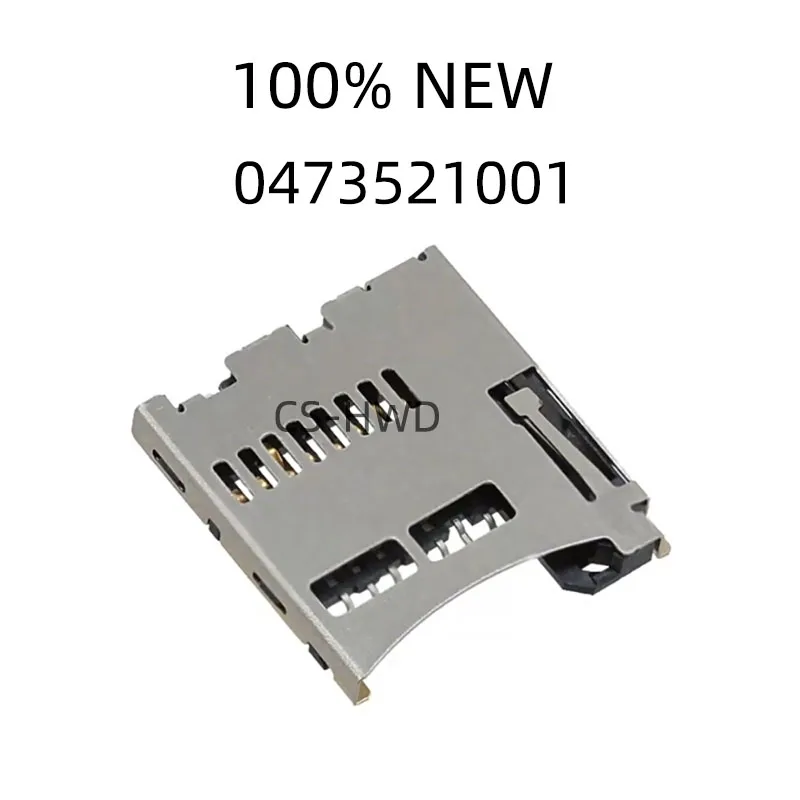 5-10 шт. 100% новый 0473521001   47352-1001 473521001   Разъем для карты Micro SD, новые оригинальные чипы Ic