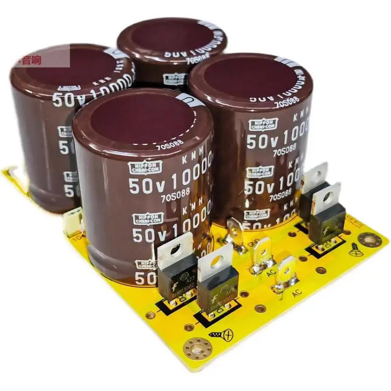 Сборная мощность фотофильтр 10000UF 50V плата питания для класса A Amp