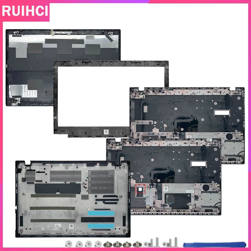 Новинка для Thinkpad L580 L590, задняя крышка ЖК-дисплея, передняя панель, упор для рук, верхняя нижняя нижняя часть, петли корпуса