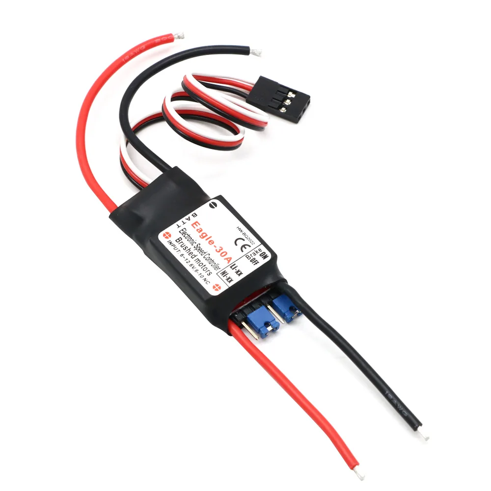 RC матовый регулятор скорости ESC 20A 30A 2-3S 1A5V BEC для самолета 270 280 370 380 390 Модель игрушки (art.: 3920d108f5c7e) - 3920d108f5c7e