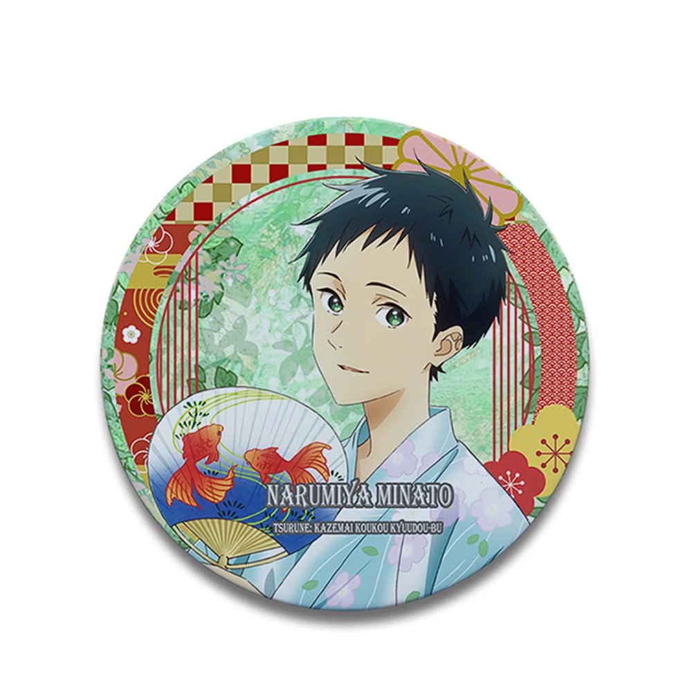58 мм аниме Tsurune: Kazemai High School Kyudo Club Narumiya Minato Takehaya Seiya Косплей Костюм Значок Pin SPTE Брошь из жести (art.: 3920d0daa2d7a) - 3920d0daa2d7a