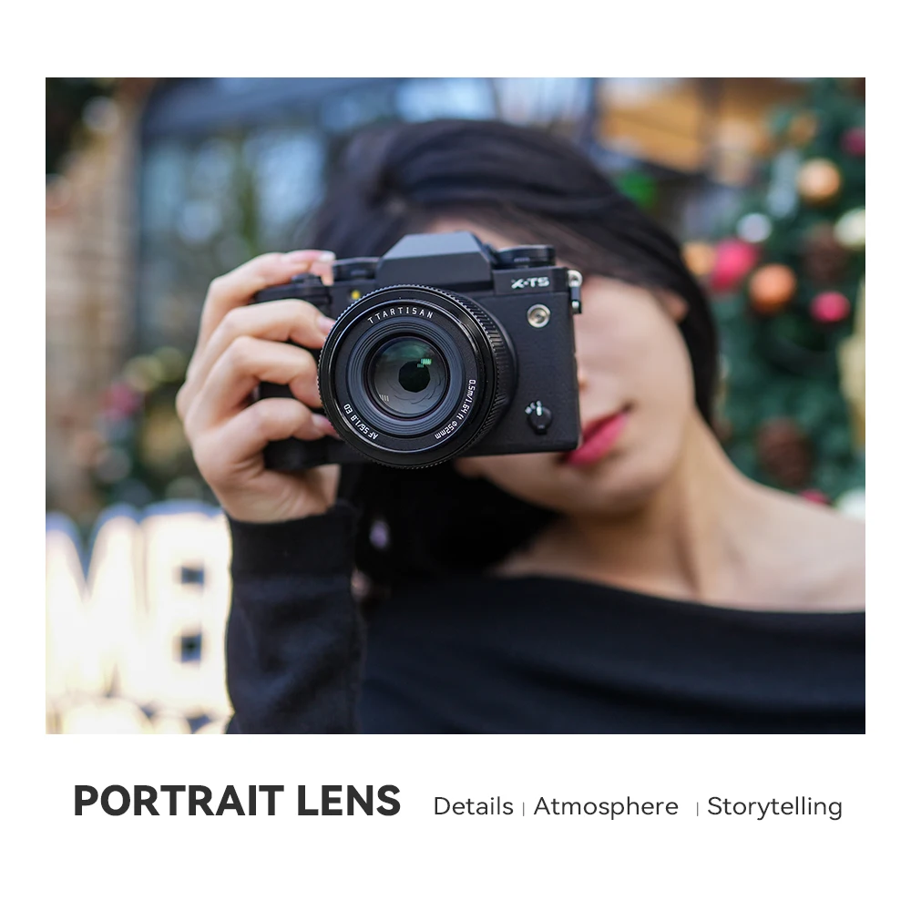 Фото Автофокус TTArtisan 56 мм F1.8 AF, Большая диафрагма для Fuji X XT10 XT4 XS10 XH5 Sony E A6600 alpha6400 A7C A7MIV A7R Nikon Z №3