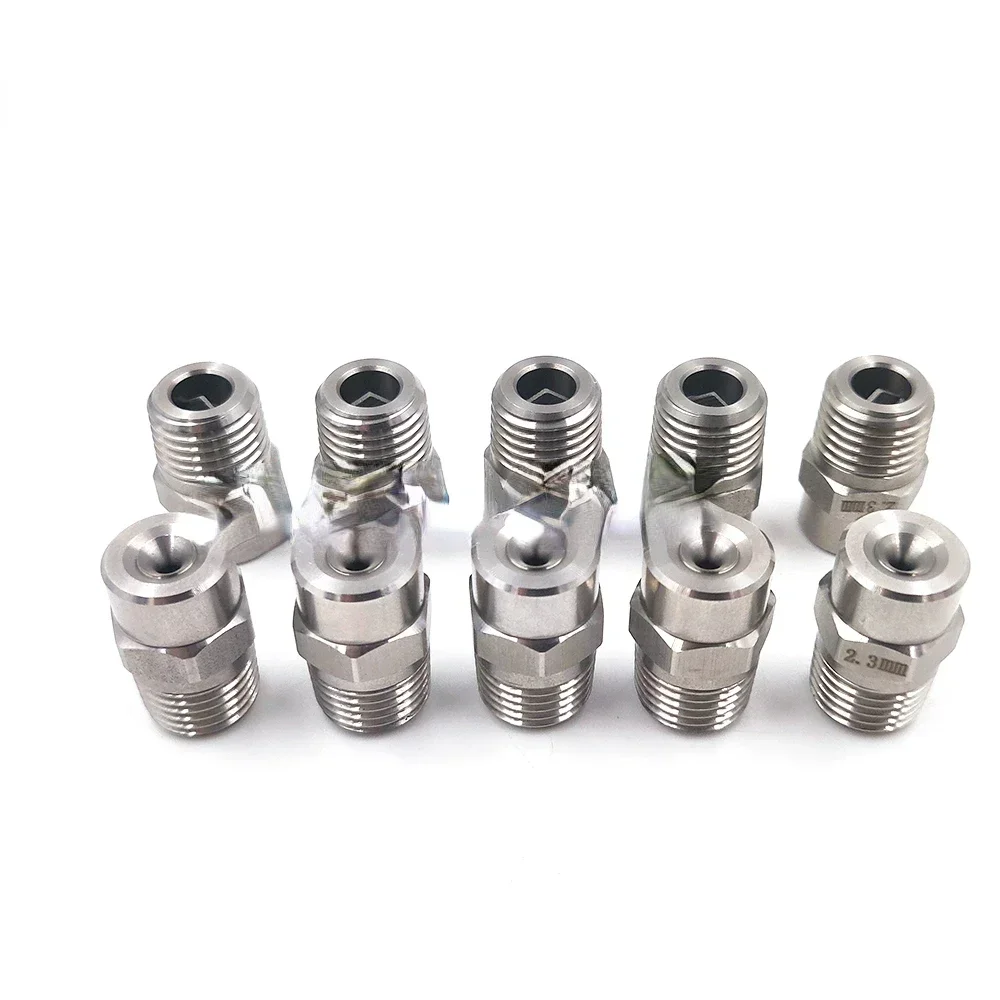 Фото Nosel Semprotan Kerucut Penuh Nosel Jet Air Pro Baja Tahan 585 Nozzle304 Penghilang дБ индустрия №3
