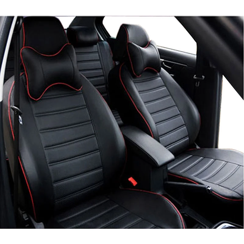Кожаные чехлы на сиденья автомобиля Carnong для Honda CR-V civic spirior elysion jade Accord fit city crosstour crider odyssey stream Auto