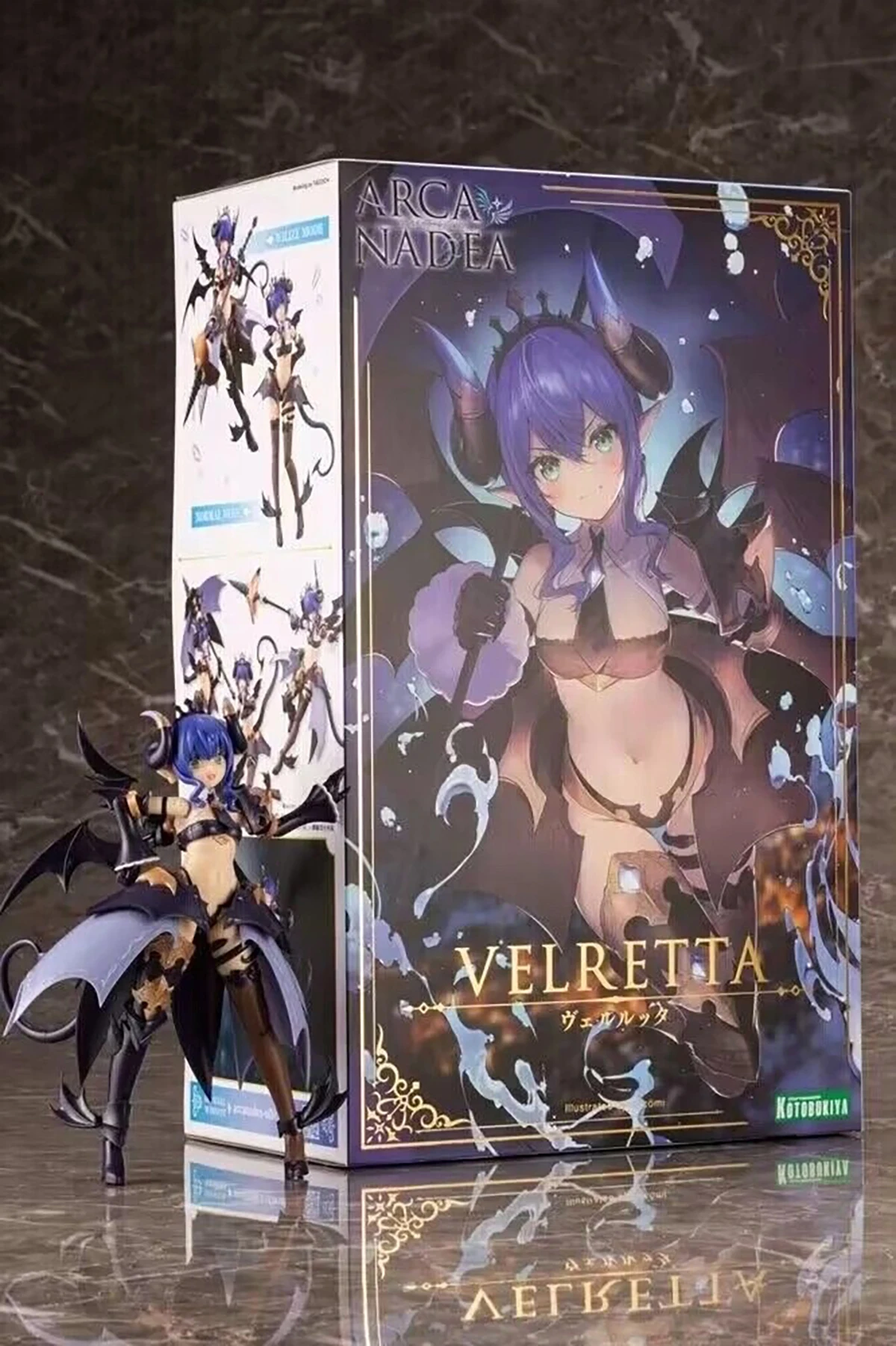 100% оригинал, в наличии Kotobukiya Arcanadea Velretta, оригинальная аниме-фигурка, коллекция экшн-фигурок, модель игрушки