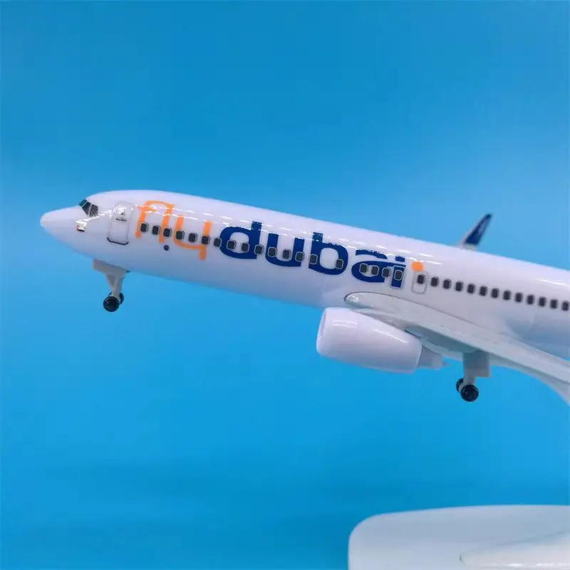 Новая модель самолета из литого под давлением сплава металла 16 см/20 см FlyDubai B737 Airlines Airways самолет с базовой коллекцией дисплей подарки Играйте в транспортные средства и модели