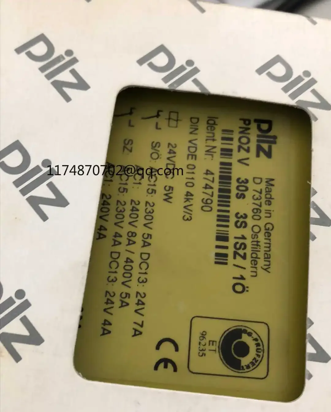 Pilz PNOZ V 30S 24 В постоянного тока 474790 100% новый и оригинальный (art.: 3a39c18238b) - 3a39c18238b