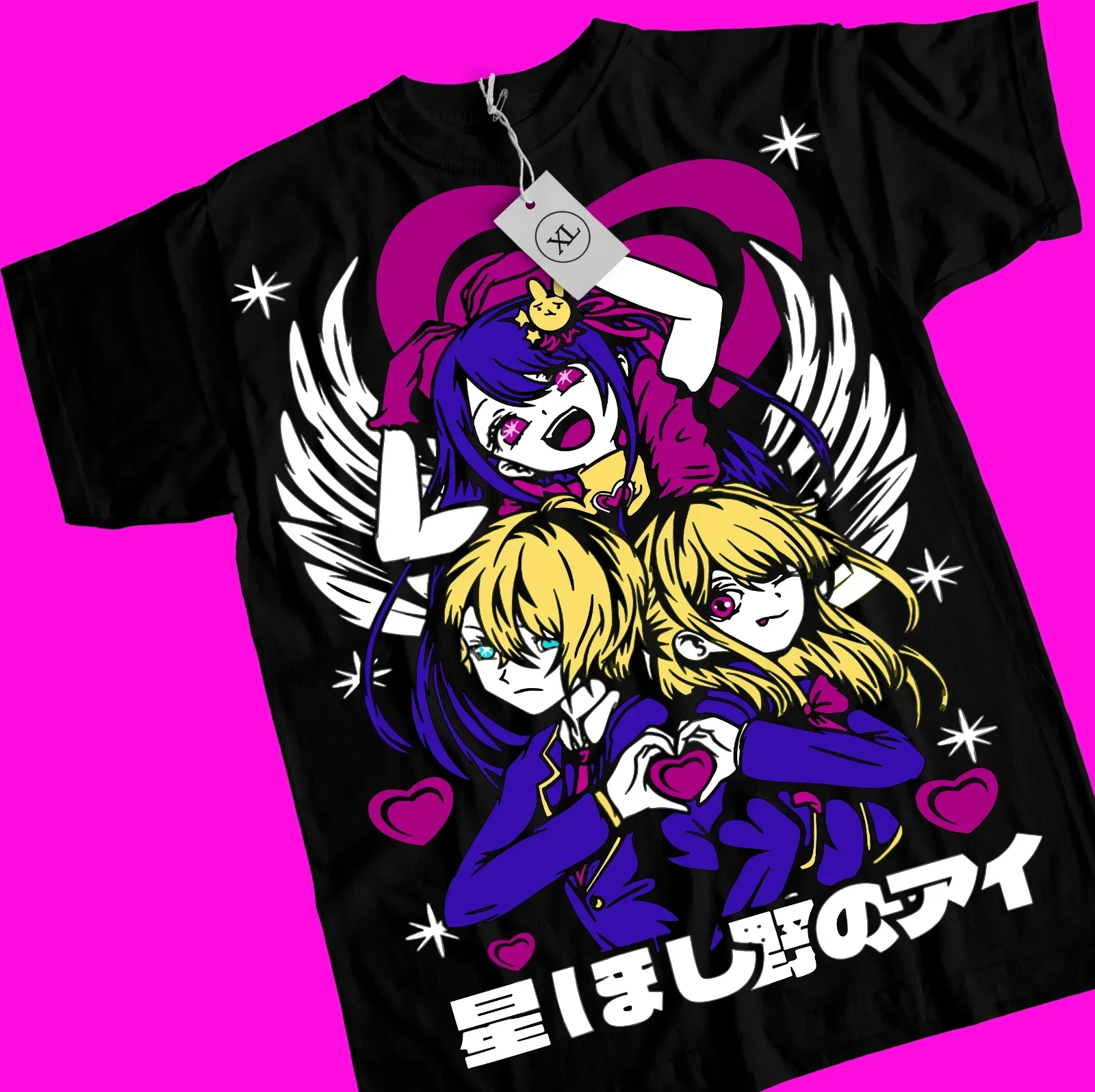 Фото Футболка Oshi No Ko Ai Hoshino Kawaii смешная Аниме Манга Подарочная рубашка все размеры №2