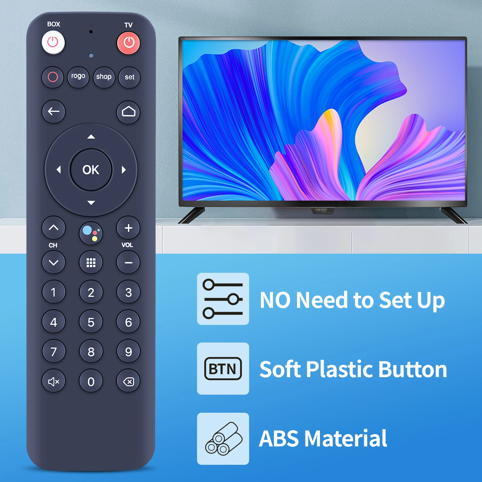 Фото Новый сменный пульт дистанционного управления Bluetooth для FPT PLAY Box WH 210901 C/ROH №3