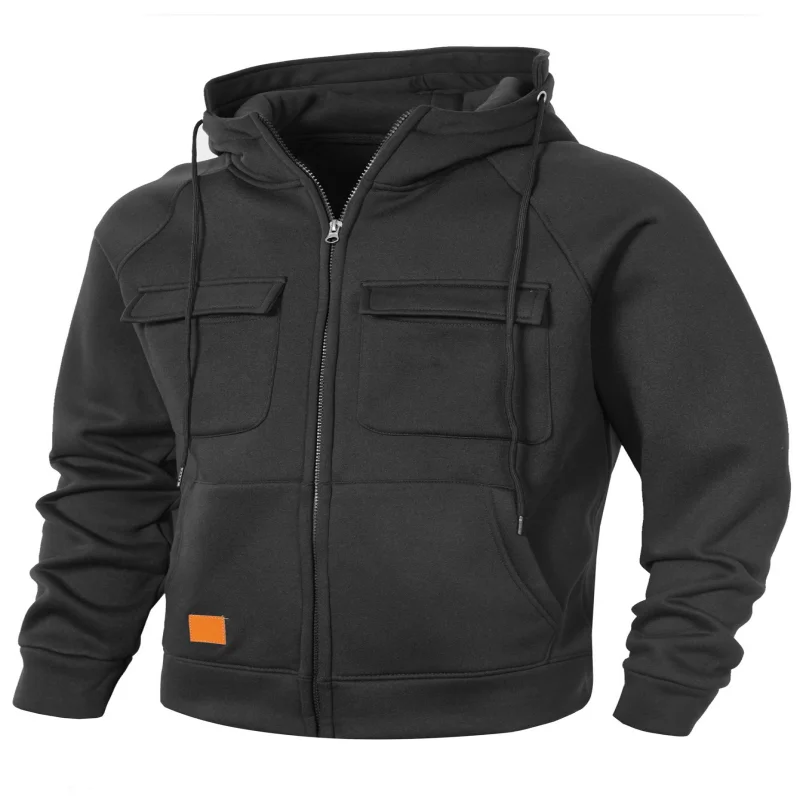 Фото Толстовки и свитшоты Baju peluh Voi baharu толстовка berzip Grie peluh sukan ber Voi poket kasual Толстовки и свитшоты №2