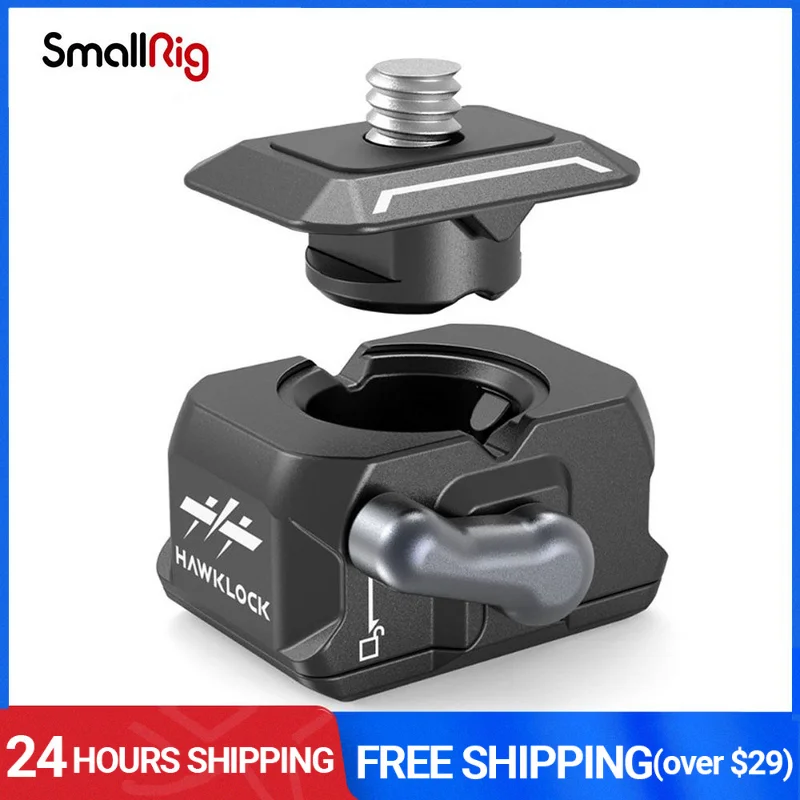 Маленький Универсальный быстросъемный зажим SmallRig HawkLock и пластина для штатива адаптер для мониторов камер Canon Sony 3513