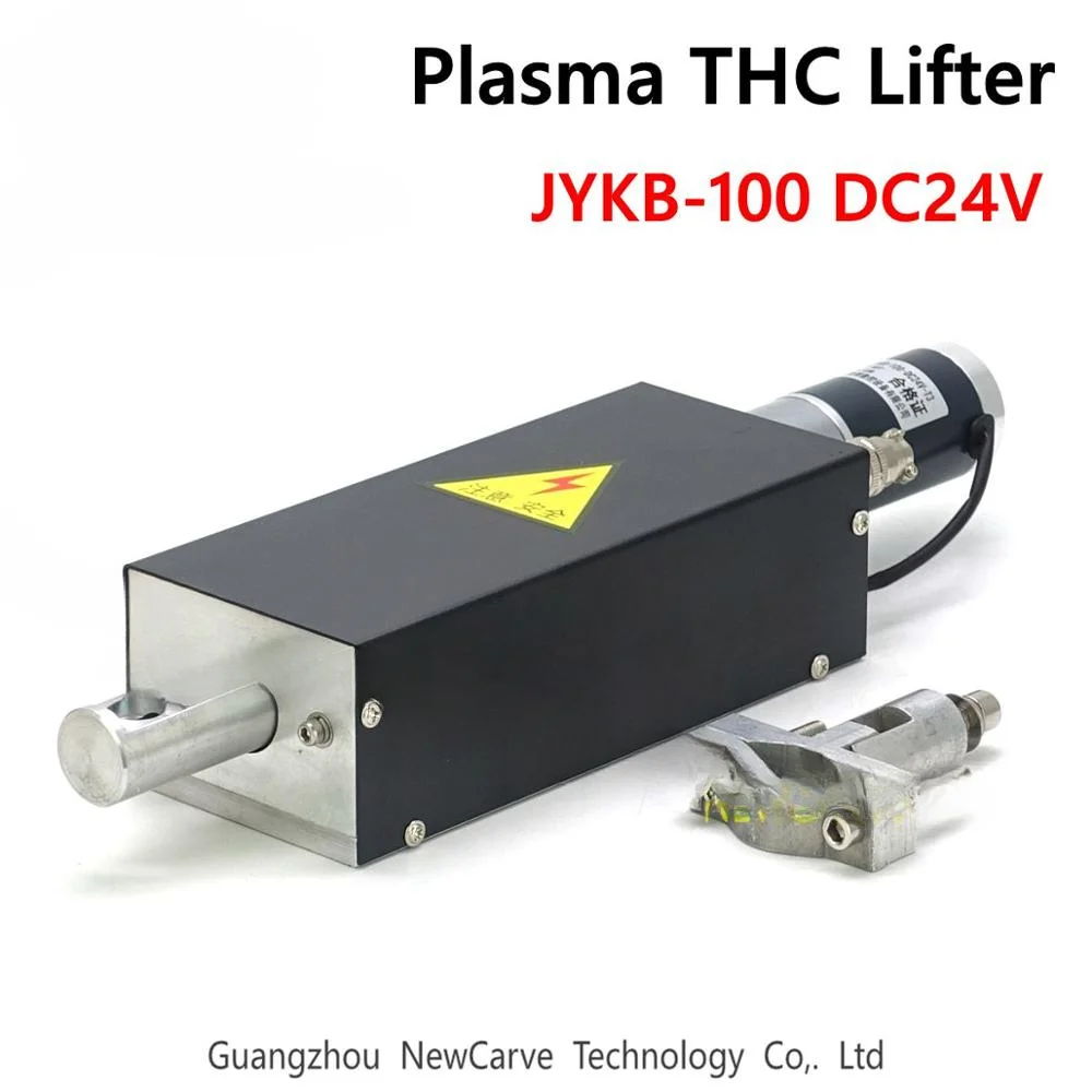 Плазма THC Lifter JYKB-100 DC24V автоматический фотоконтроллер высоты 100 мм CNC THC Lifter для плазменного подъема оси Z NEWCARVE