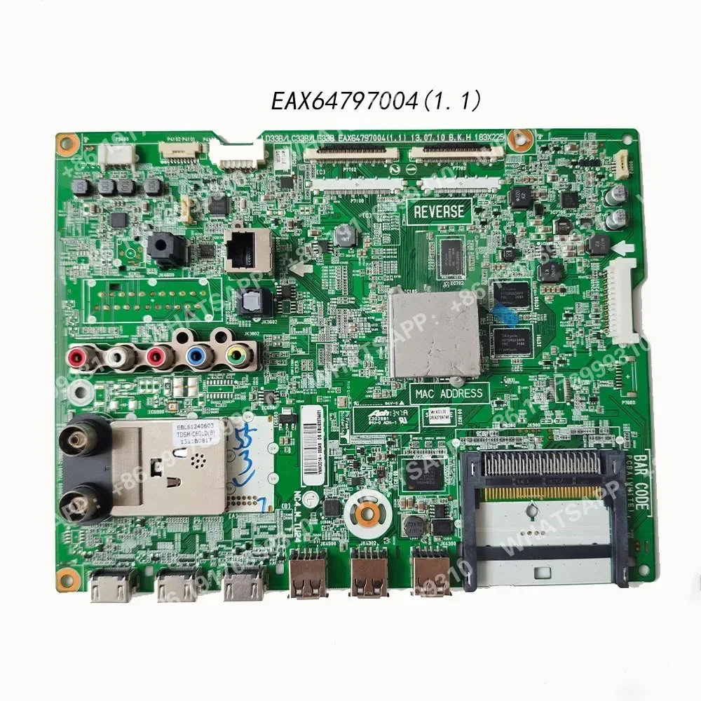 EAX64797004 совместимая материнская плата для телевизора LG 42LA660V 47LA660V 55LA660V 55LA740V 47LA740 55LA690V EBT62376627 EBT62596127