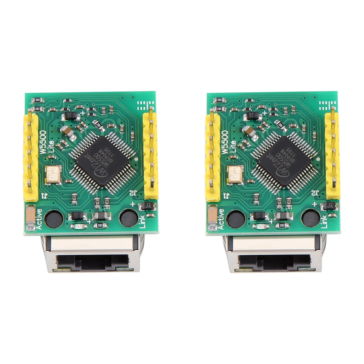 2 шт./лот USR-ES1 W5500 чип новый преобразователь SPI в LAN/Ethernet модуль TCP/IP