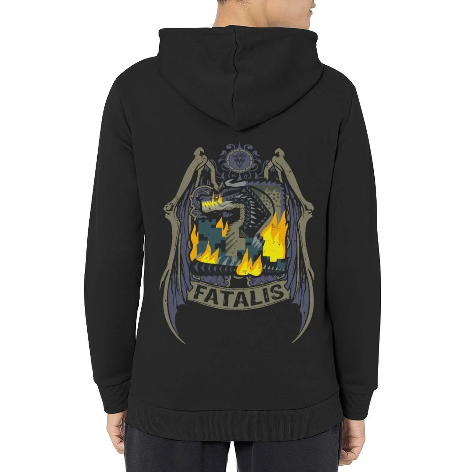 FATALIS - CREST Толстовка мужская осенняя одежда мужская дизайнерская одежда рубашка с капюшоном мужской зимний свитер осенняя толстовка