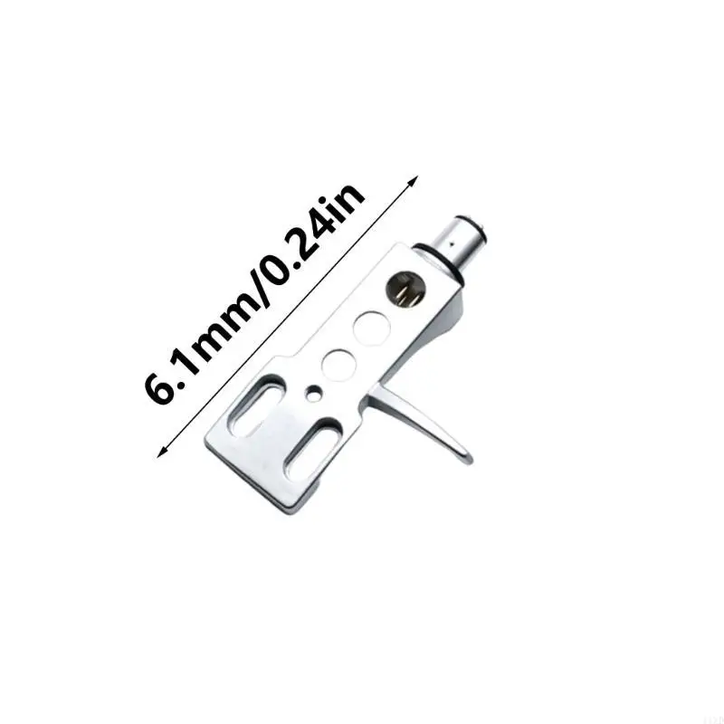 Классический 4PIN Turntable Cartridge Mount Mount Headshell Phono Cartridge Держатель металл