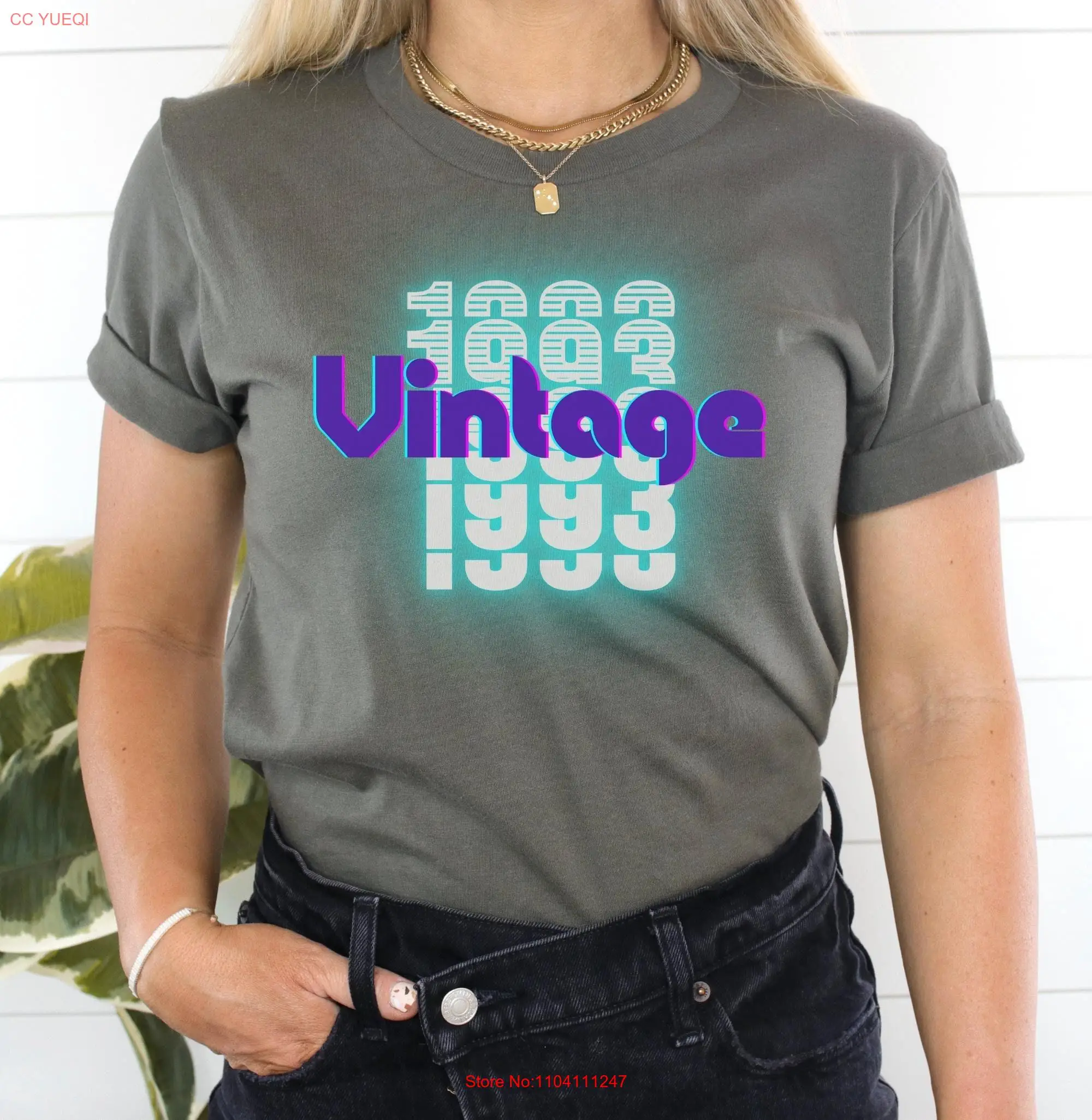 1993 Birthday T Shirt Dirty 30 30th Ideas Wife's Womens Unique long or short sleeves
