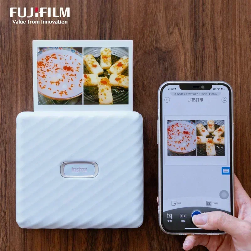 Фото Принтер Fujifilm Instax Принтер Fujifilm Instax Mini Link 3, принтер Instax Square Link Принтер Instax Wide Link для смартфона №5