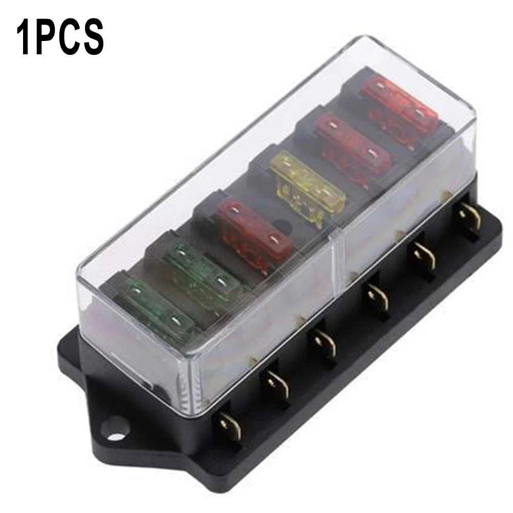 Блок предохранителей Marine Van 1*12V 24V 1 шт. 1x 6/8/10/12 Way ATO/Block, промышленные аксессуары, черная лодка, Новинка